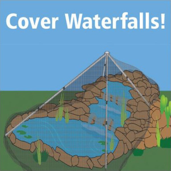 Pond netting with frame pond protection pond net for sale uk Gardenis