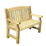 4ft wooden garden bench