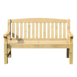 5ft wooden garden bench